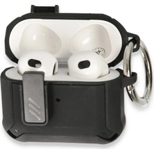 Mey İthalat Mey Ithalat®   Airpods Pro 2 (2.nesil) Truva Kılıf - Siyah
