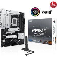 Asus Prıme X870-P Wıfı-7 Ddr5 HDMI Dp Pcıe 5.0 Am5 Atx