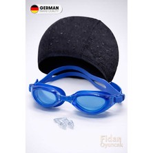 Özgürce Yüzme Gözlüğü, Kulak Tıkacı ve Bone Seti - Profesyonel Performans