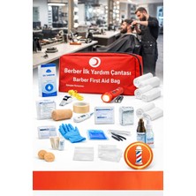 Doğal Eczane Berber Ilk Yardım Çantası, Berber Acil Durum Seti 50 Parça