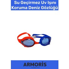Özgürce Çocuklar Için Ayarlanabilir Su Geçirmez Uv Koruma Deniz Gözlüğü