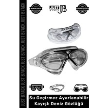 Özgürce Su Geçirmez Ayarlanabilir Uv Koruma Yetişkin Deniz ve Havuz Gözlüğü