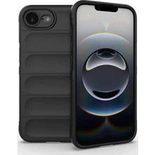 Newface Muratech New Iphone 16E Kılıf Optimum Silikon - Siyah