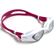 Özgürce Unisex Beyaz Yüzücü Gözlüğü, Konfor ve Şeffaflik Sağlar