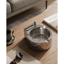Belle Fusion Mey Ithalat® Metal Küllük Çakmaklı Masa Üstü Şık Tasarım