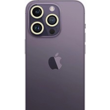 Eco Port Apple Iphone 12 Pro Neon Fosforlu Kamera Lens - Beyaz