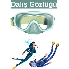 Özgürce Şnorkelli Dalış Maskesi, Ayarlanabilir Kayış ve Temiz Görüş Için Temperli Cam