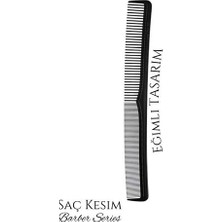 Belle Fusion Mey Ithalat® Berber Kuaför Saç Kesim Tarağı Karbon Nano Absolute Professional