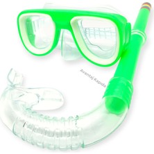 Özgürce Çocuklar Için 3’lü Dalış Seti, Maske, Şnorkel ve Kulak Tıkacı, Orijinal Kutulu