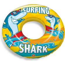 Özgürce 50 cm Büyük Surfing Shark Simit, Eğlence ve Keyif Dolu Anlar Için