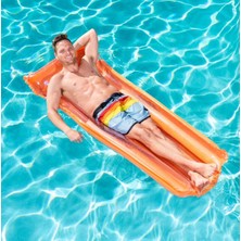 Özgürce Şişme Deniz ve Havuz Yatağı, 183X76 Cm, Rahat ve Pratik Kullanım