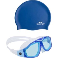 Özgürce Yetişkin Yüzücü Gözlüğü Gl6 Blueclear+Bone, Unisex, Konforlu ve Şık