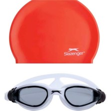 Özgürce Junior Yüzücü Gözlüğü Aero GS16 Smoke Silver + Bone