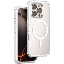 Muratech Onegif  Iphone 16 Pro Max Hulk Magsafe Kapak - Beyaz