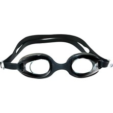 Özgürce Çocuklar Için Ayarlanabilir Siyah Yüzücü Gözlüğü, Deniz ve Havuz Kullanımı