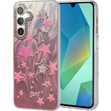 Newface Muratech New  Galaxy S25 Kılıf Blade Aynalı Desenli Kapak - Desen 7