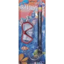 Özgürce Çocuklar Için Siyah Şnorkel Seti Kulak Tıkacıyla Güvenli Deniz Macerası