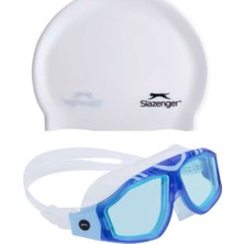 Özgürce Yetişkin Yüzücü Gözlüğü, Mavi ve Temiz Görünüm, Rahat ve Dayanıklı