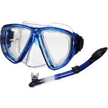 Özgürce Yüzücü Maske ve Şnorkel Seti, Havuz ve Deniz Için Renkli Tasarım
