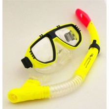 Özgürce Aqua Maske ve Şnorkel Seti, Valfli, Clamshell Paket, Su Altı Keşfi