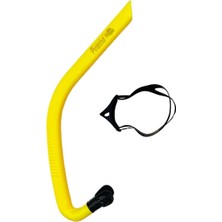 Özgürce Hydro Dinamik Valfsiz Önden Yüzme Şnorkeli, Konfor ve Performans Için