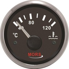 Özgürce Yüksek Performanslı Siyah Yakıt Göstergesi 12-24V, Ø 55 mm