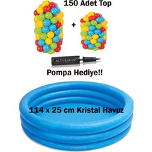 Özgürce Kristal Havuz Topları 150'LI Set ve Hediye Pompa ile Keyifli Deneyim