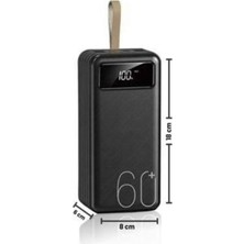 Belle Fusion Mey Ithalat® 60.000 Mah Hızlı Powerbank
