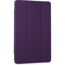 Paxteks Newface Samsung Galaxy X610 Tab S9 Fe Plus 12.4 Kılıf Tablet Smart Kılıf - Mor