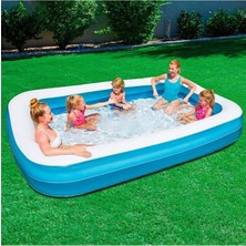Bestway Aile Boyu Eğlence Şişme Havuzu 305X183X46 Cm, Yaz Keyfi Için Perfect