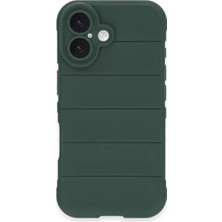 Paxteks Newface Apple iPhone 16 Kılıf Optimum Silikon - Koyu Yeşil