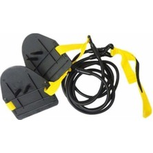 Özgürce El Paletli Yüzme Antrenman Lastiği, 3 Direnç Seviyesi, Güç ve Performans