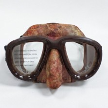 Özgürce Şeffaf Kahverengi Kamuflaj Maske, Hafif ve Konforlu Tasarım