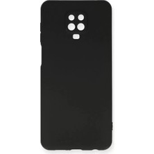 Tuba Toptaş Newface Xiaomi Redmi Note 9 Pro Kılıf Nano Içi Kadife Silikon - Siyah