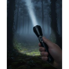 Özgürce Yüksek Parlaklıklı Profesyonel Şarjlı El Feneri Seti, 9000MAH Batarya