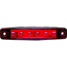 Tuba Toptaş Kırmızı Parmak LED Dorse Lamba 6 Ledli 12-24V