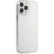 Vintessy Iphone 15 Pro Max Kılıf Pc Sert Şeffaf Kapak - Şeffaf