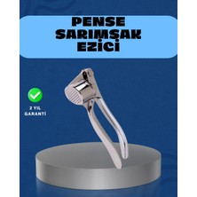 Die Grup  Mutfak Sarımsak Ezici Kaymaz Saplı Güçlü Mekanizma