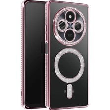 Vintessy Xiaomi Redmi 14C Joke Simli Magneticsafe Kılıf - Pembe
