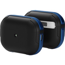 Vintessy Airpods Pro 2 (2.nesil) Mo-A8 Armor Kılıf - Lacivert