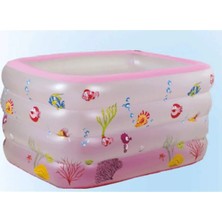 Özgürce Aile Boyu Rahatlatıcı Derin Şişme Havuz 140X100X70CM