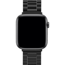 Vintessy Watch 42MM Metal Baklalı Kordon - Siyah