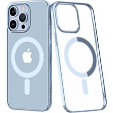 Vintessy Iphone 14 Pro Kılıf Element Magneticsafe Sert Kapak - Sierra Blue