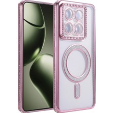 Vintessy Xiaomi Mi 14T Pro Joke Simli Magneticsafe Kılıf - Pembe
