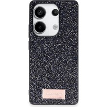 Vintessy Onegif Xiaomi Redmi Note 13 Pro 4g Bright Simli Kapak - Siyah