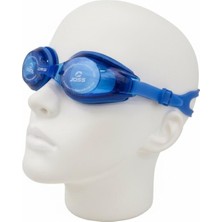 Özgürce Yetişkin Yüzücü Gözlüğü, Konforlu ve Şık Mavi Tasarım