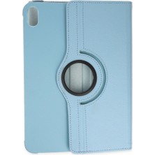 Vintessy Ipad 2022 10.9 (10.nesil) Kılıf 360 Tablet Deri Kılıf - Turkuaz