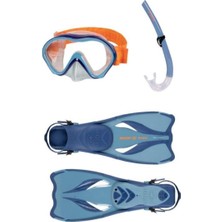 Özgürce Mavi Bahar Çocuk Maske ve Şnorkel Seti, Konforlu ve Renkli Tasarım
