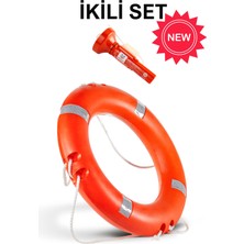 Özgürce 72 cm Can Simidi ve Işıklı Set, Güvenli Denizcilik Için Ideal