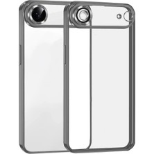 Newface Muratech New  Iphone 17 Air Razer Lensli Silikon - Titan Gri